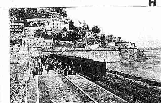 Ville de MONTSAINTMICHEL(LE) Carte postale ancienne