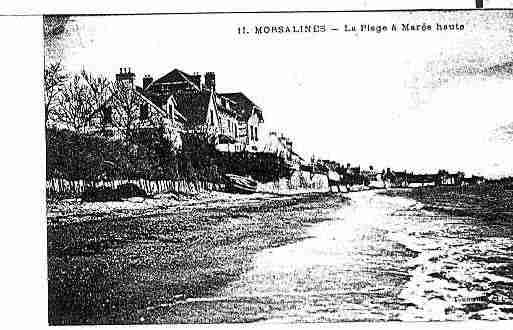 Ville de MORSALINES Carte postale ancienne