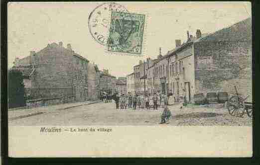 Ville de MOULINSLESMETZ Carte postale ancienne