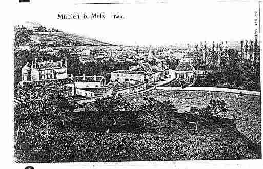 Ville de MOULINSLESMETZ Carte postale ancienne