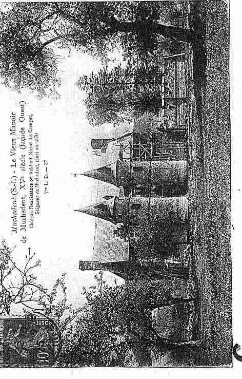 Ville de MUCHEDENT Carte postale ancienne Ville de MUCHEDENT Carte postale ancienne