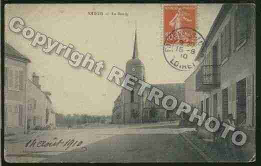 Ville de NARGIS Carte postale ancienne