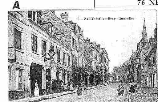 Ville de NEUFCHATELENBRAY Carte postale ancienne