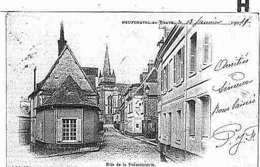 Ville de NEUFCHATELENBRAY Carte postale ancienne