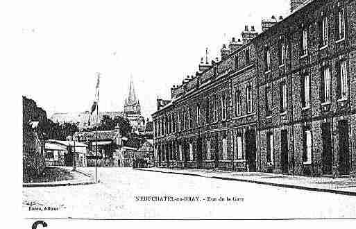 Ville de NEUFCHATELENBRAY Carte postale ancienne