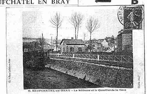 Ville de NEUFCHATELENBRAY Carte postale ancienne