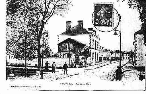 Ville de NEUVILLEAUXBOIS Carte postale ancienne