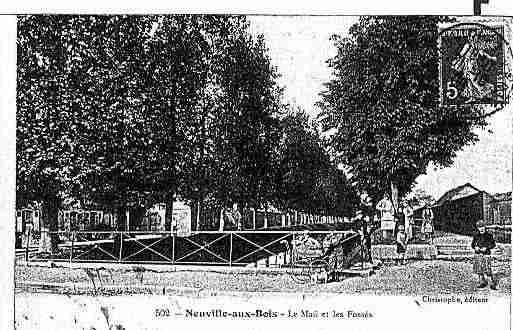 Ville de NEUVILLEAUXBOIS Carte postale ancienne Ville de NEUVILLEAUXBOIS Carte postale ancienne