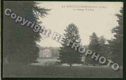 Ville de NEUVILLECHANTD\'OISEL(LA) Carte postale ancienne