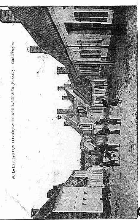Ville de NEUVILLESOUSMONTREUIL Carte postale ancienne Ville de NEUVILLESOUSMONTREUIL Carte postale ancienne