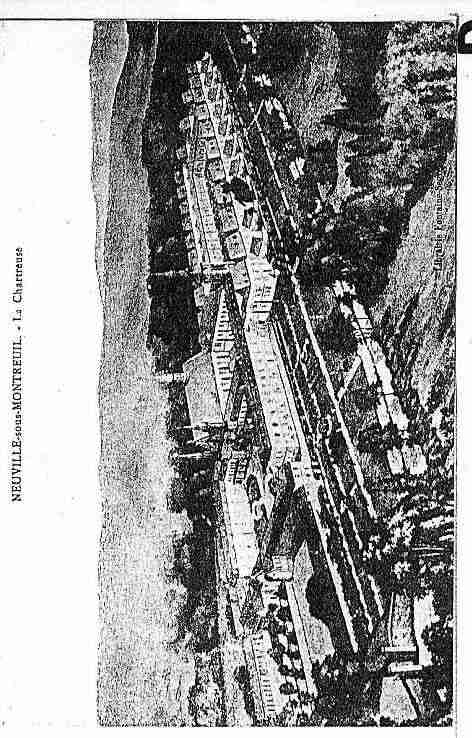 Ville de NEUVILLESOUSMONTREUIL Carte postale ancienne Ville de NEUVILLESOUSMONTREUIL Carte postale ancienne