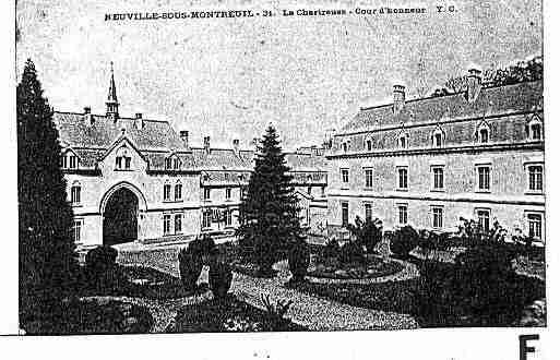 Ville de NEUVILLESOUSMONTREUIL Carte postale ancienne