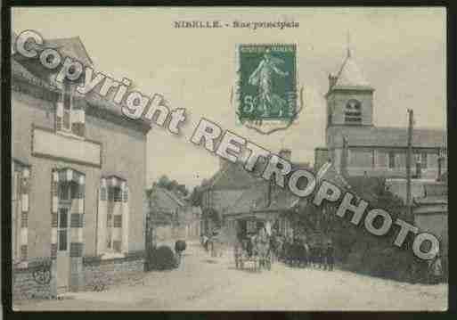 Ville de NIBELLE Carte postale ancienne