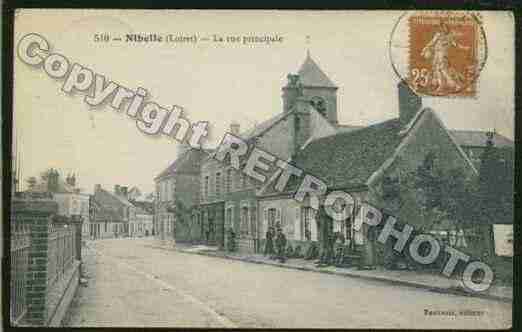 Ville de NIBELLE Carte postale ancienne