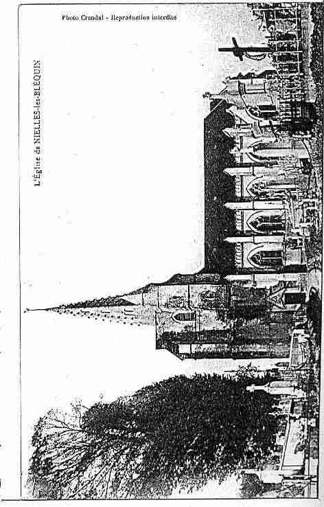 Ville de NIELLESLESBLEQUIN Carte postale ancienne Ville de NIELLESLESBLEQUIN Carte postale ancienne