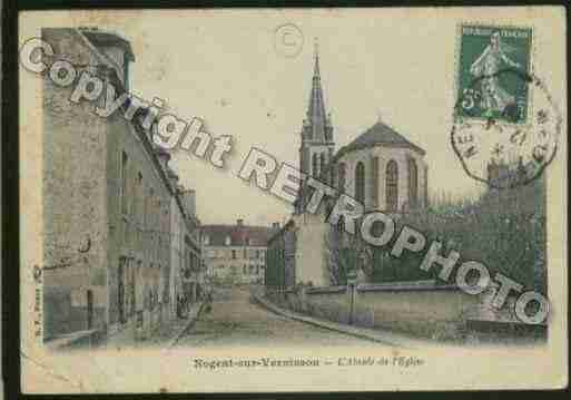 Ville de NOGENTSURVERNISSON Carte postale ancienne