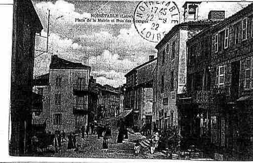 Ville de NOIRETABLE Carte postale ancienne