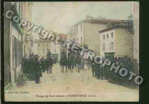 Ville de NOIRETABLE Carte postale ancienne