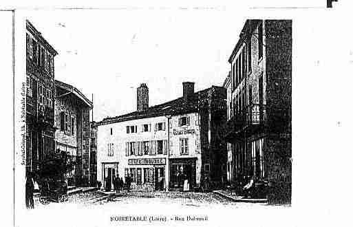 Ville de NOIRETABLE Carte postale ancienne
