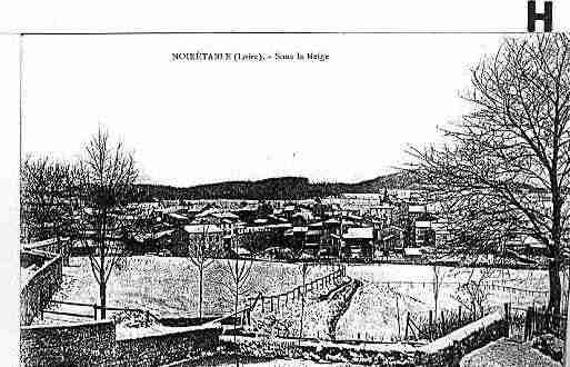 Ville de NOIRETABLE Carte postale ancienne