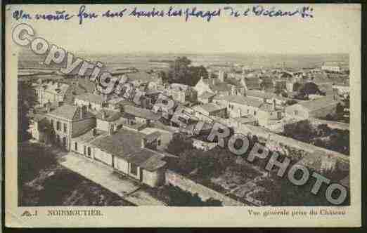 Ville de NOIRMOUTIERENL\'ILE Carte postale ancienne