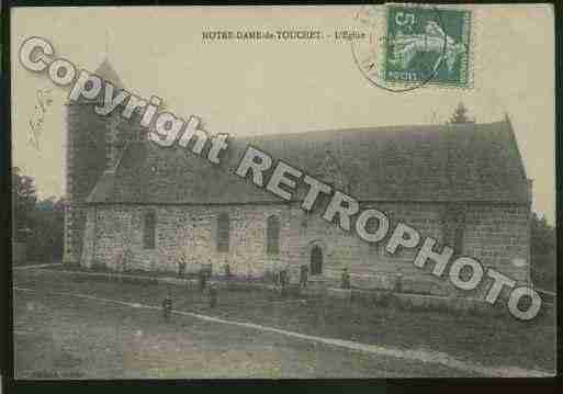 Ville de NOTREDAMEDUTOUCHET Carte postale ancienne