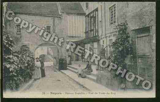 Ville de NOYERS Carte postale ancienne