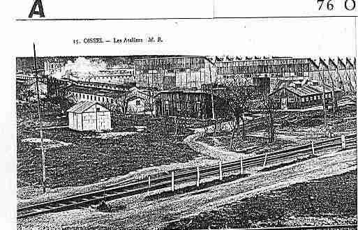 Ville de OISSEL Carte postale ancienne