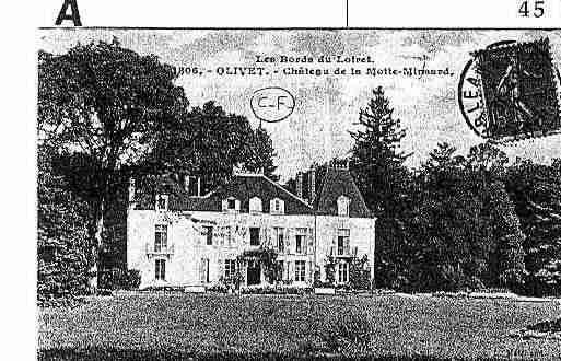 Ville de OLIVET Carte postale ancienne