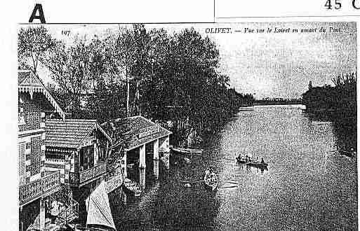 Ville de OLIVET Carte postale ancienne