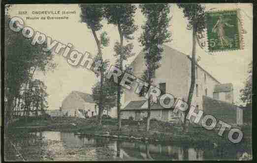 Ville de ONDREVILLESURESSONNE Carte postale ancienne Ville de ONDREVILLESURESSONNE Carte postale ancienne