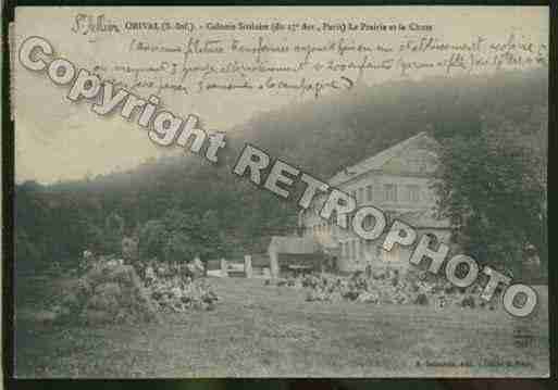 Ville de ORIVAL Carte postale ancienne  Ville de ORIVAL Carte postale ancienne