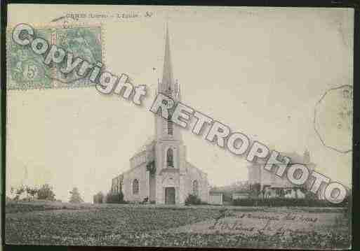 Ville de ORMES Carte postale ancienne