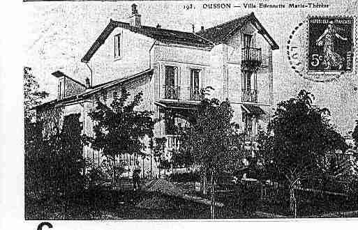 Ville de OUSSONSURLOIRE Carte postale ancienne