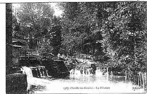 Ville de OUVILLELARIVIERE Carte postale ancienne