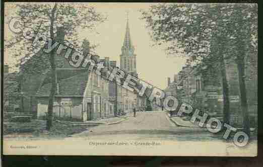 Ville de OUZOUERSURLOIRE Carte postale ancienne