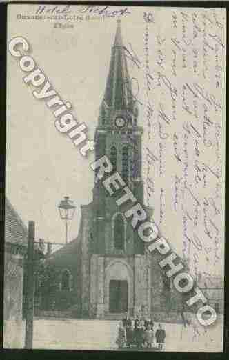 Ville de OUZOUERSURLOIRE Carte postale ancienne