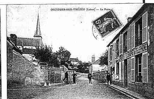 Ville de OUZOUERSURTREZEE Carte postale ancienne
