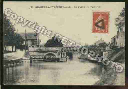 Ville de OUZOUERSURTREZEE Carte postale ancienne