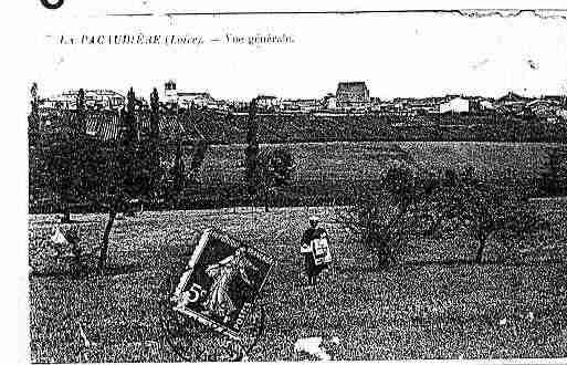 Ville de PACAUDIERE(LA) Carte postale ancienne