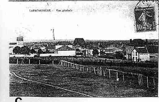 Ville de PACAUDIERE(LA) Carte postale ancienne