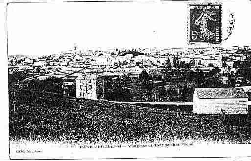Ville de PANISSIERES Carte postale ancienne