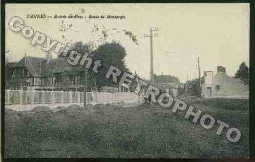 Ville de PANNES Carte postale ancienne Ville de PANNES Carte postale ancienne