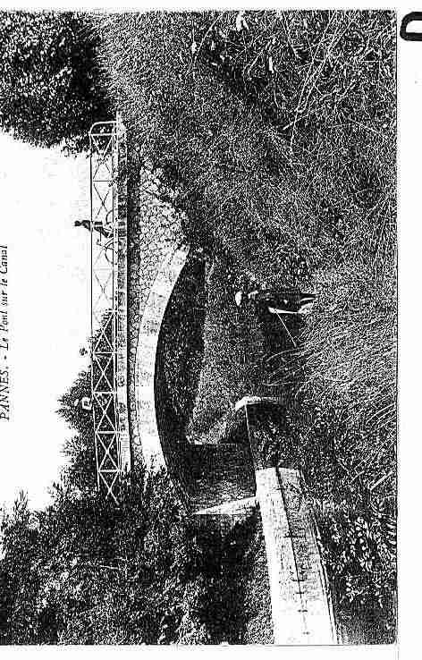 Ville de PANNES Carte postale ancienne