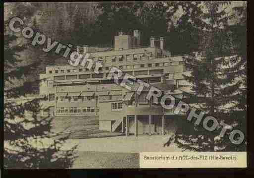 Ville de PASSY Carte postale ancienne