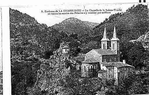 Ville de PAULHAGUET Carte postale ancienne