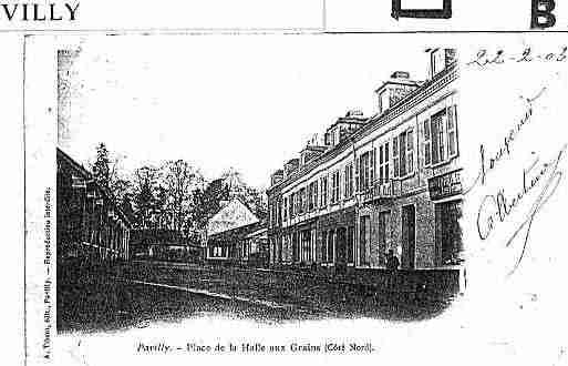 Ville de PAVILLY Carte postale ancienne