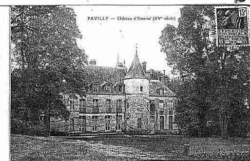 Ville de PAVILLY Carte postale ancienne