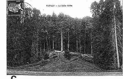 Ville de PAVILLY Carte postale ancienne