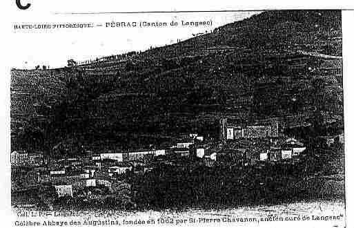 Ville de PEBRAC Carte postale ancienne